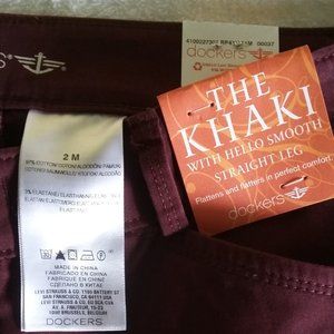 Women's Dockers The Khaki with Hello Smooth Straight Leg Pants